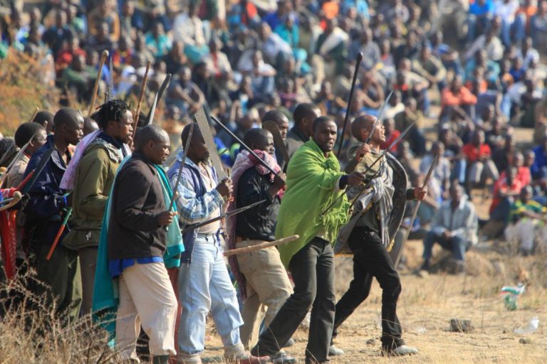 EFF Joins Marikana Workers Demo Outside Johannesburg High Court