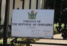 MRP Activists Replace National Flag At Zim Embassy In South Africa, With Party Flag | Report MRP Activists Replace National Flag At Zim Embassy In South Africa, With Party Flag | Report