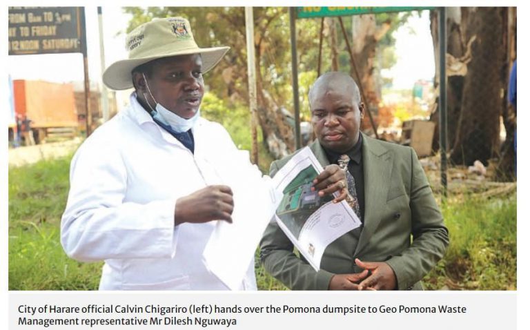 Harare City Council Cancels Pomona Waste-to-energy Deal