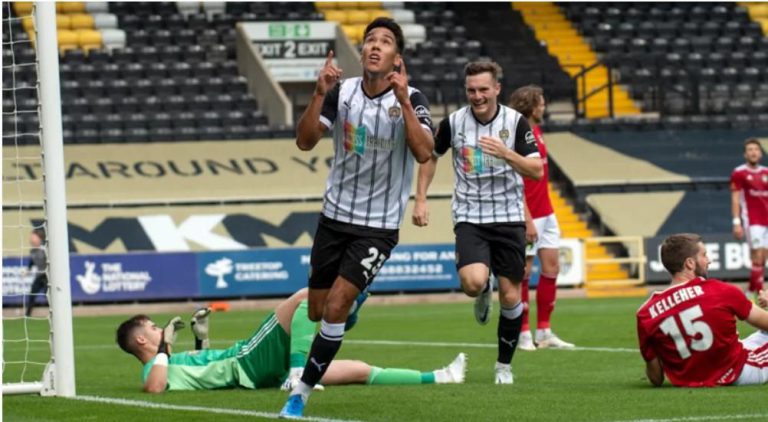 Warriors Defender Adam Chicksen Scores For Notts County