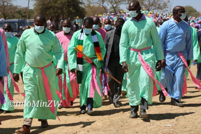 “Chamisa Is A Madman,” Mnangagwa Tells Apostolic Sect Congregants