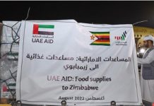 UAE Sends 50 Tonnes Of Food Items To Zimbabwe UAE Sends 50 Tonnes Of Food Items To Zimbabwe