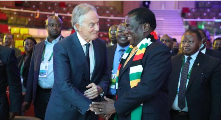 Responses To President Mnangagwa’s Meeting With Ex-UK Prime Minister Tony Blair