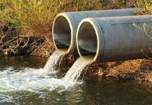 Miners Discharge Raw Effluent In Sebakwe River Miners Discharge Raw Effluent In Sebakwe River