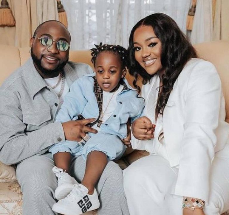 Davido, Chioma mum as son, Ifeanyi reportedly dies