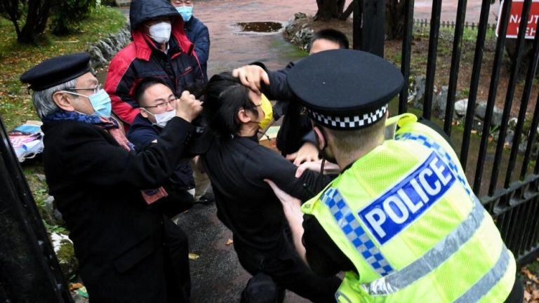 China Recalls Six Diplomats From UK After Consulate Violence
