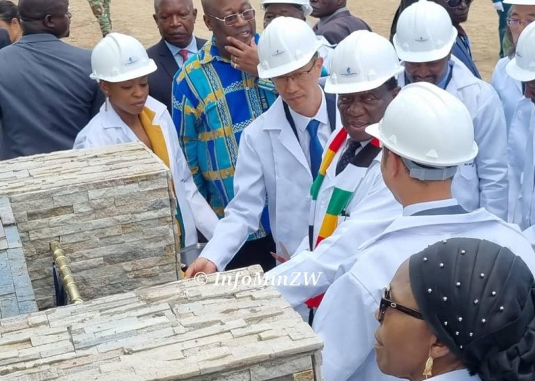 Mnangagwa Presides Over Groundbreaking Ceremony For US$130 Million Lithium Mine