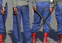 Police Officers Forced To Chant ZANU PF Slogans | Report Police Officers Forced To Chant ZANU PF Slogans | Report