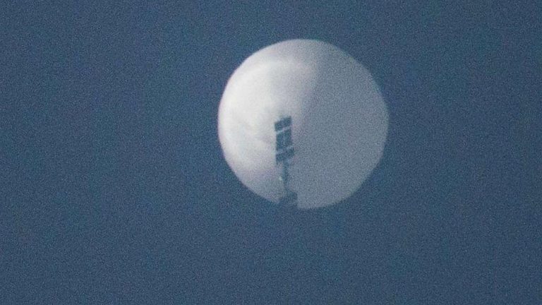Large Chinese “Spy” Balloon Spotted Over The US, China Says It Is A Weather Device
