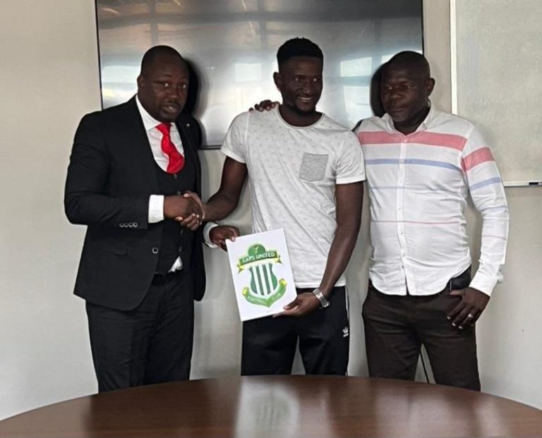 Madzongwe ‘Honoured’ To Be At CAPS United, Promises Green Machine Fans A Better Season