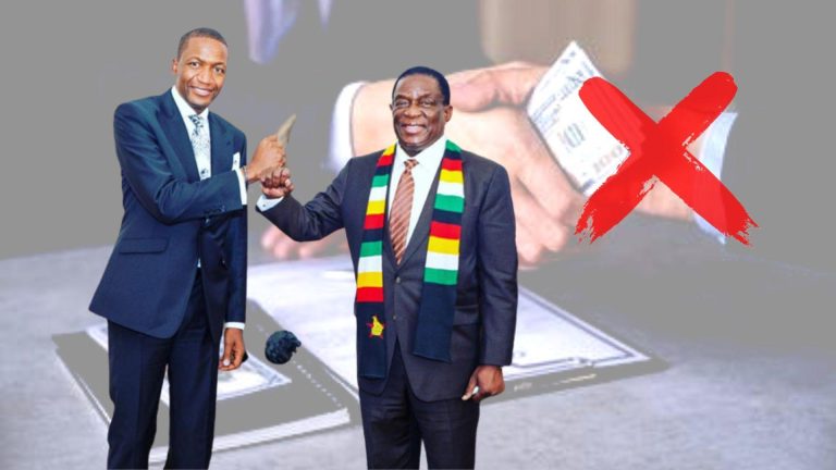 Uebert Angel Says President Mnangagwa Doesn’t Take Bribes
