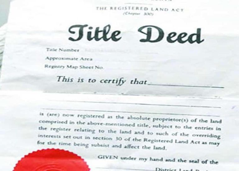 350 Epworth Families Set To Receive Title Deeds