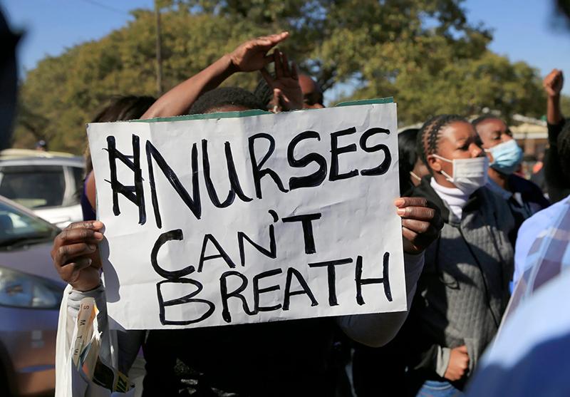 Govt duped nurses millions of US$ – claims ZINA; Health ministry withholding Certificates of Good Standing Govt duped nurses millions of US$ – claims ZINA; Health ministry withholding Certificates of Good Standing