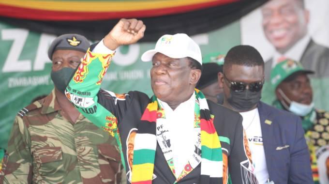 ED rallies Zanu PF storm troopers