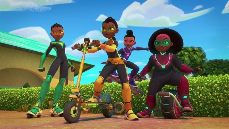Meet the new superheroes in Netflix's thrilling first African animation series, Supa Team 4