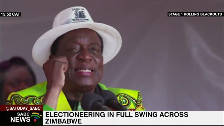 Electioneering in full swing across Zimbabwe