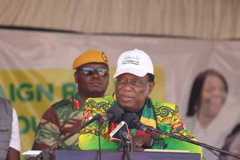 Mnangagwa blames businesses for food shortages