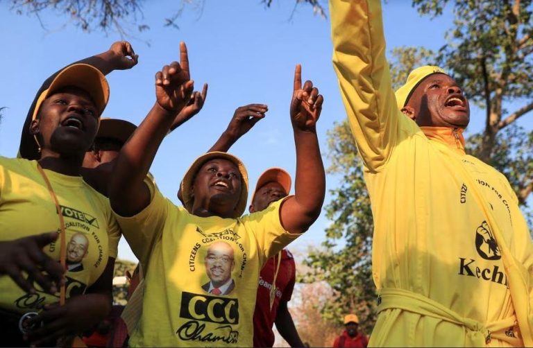 Election tensions rise in Zimbabwe after police bar opposition party from holding a rally
