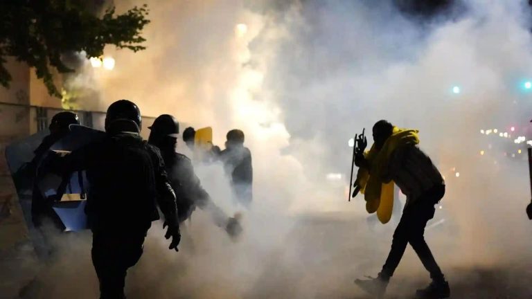 Police Fire Tear Gas To Disperse CCC Supporters At Chamisa's Rally