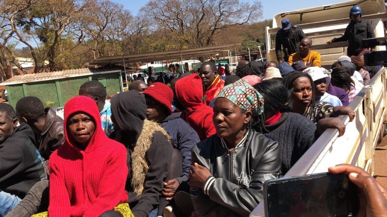 40 opposition activists arrested over car rally remanded in custody