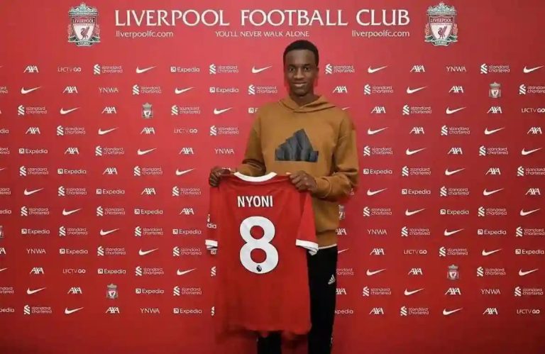 Zimbabwean Midfielder, Trey Nyoni, Joins Liverpool