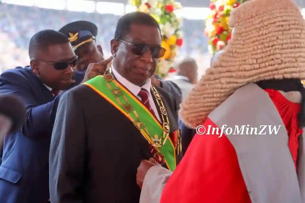 Mnangagwa Sworn In As President For Second And Final Term - Zimbabwe