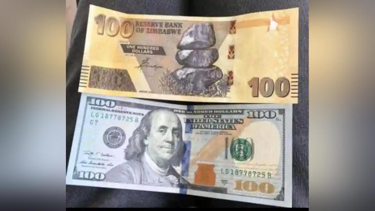 Zimbabwe Dollar Official Rate Moves To $5 252 Per US$1