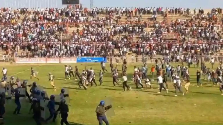 ZRP Says Police Officers Who Fled Hooligans At Barbourfields Not cowards
