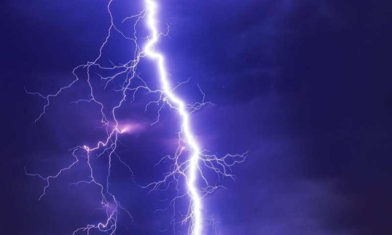 Lightning bolt kills 4 siblings, trapped bodies charred in blaze