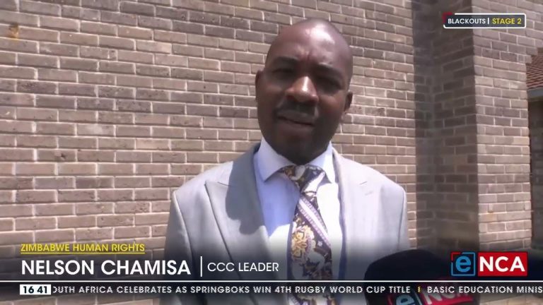 Zimbabwe Politics: CCC: Security of opposition members is not guaranteed