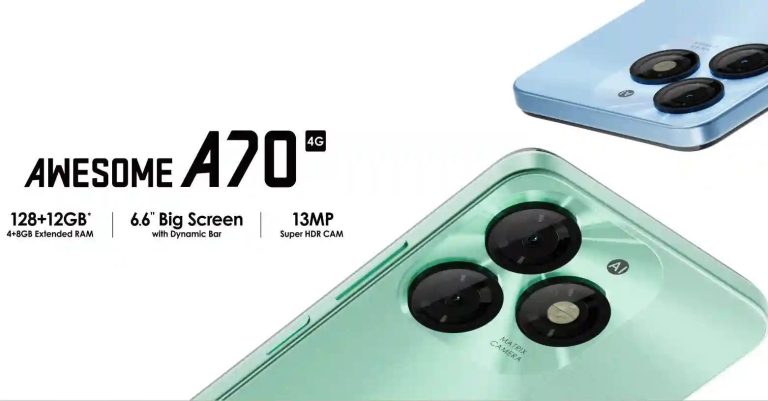 Latest itel A70 Now Available In Zimbabwe, 128GB Storage, 8GB RAM, Priced $89