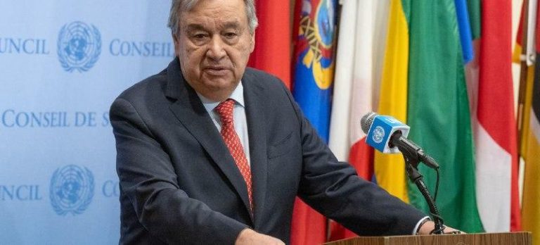 UN Secretary-General Urges World Leaders to Break deadly Cycle of Global Warming