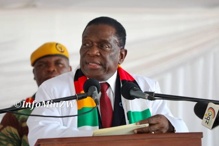 Mnangagwa calls for responsible mining that guarantees environmental sustainability
