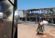South African-Bound Bus Burns To A Shell In Kwekwe South African-Bound Bus Burns To A Shell In Kwekwe