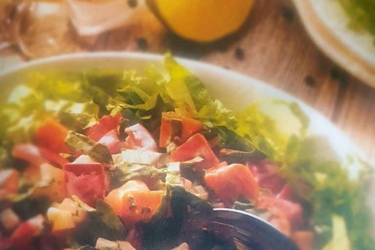 Salad Palaver- Sunchoke  and Spinach Salad