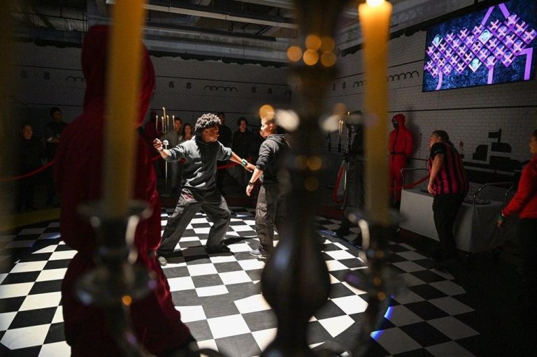 Squid Game challenge brings show to life in Netflix interactive experience