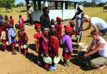 Government Launches School Feeding Programme Government Launches School Feeding Programme