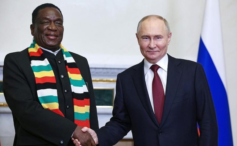 Full transcript: Mnangagwa talking to Vladimir Putin