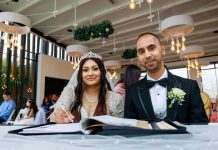 Small wedding, big love: Rowen and Bianca’s micro-wedding proves less can be more Small wedding, big love: Rowen and Bianca's micro-wedding proves less can be more