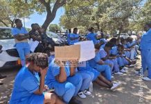 Govt. Pledges To Address Nurse Concerns At Sally Mugabe Hospital After Protest Govt. Pledges To Address Nurse Concerns At Sally Mugabe Hospital After Protest