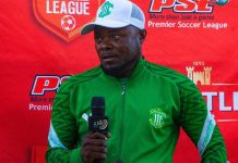 CAPS United Sack Head Coach Ian Bakala CAPS United Sack Head Coach Ian Bakala