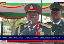 New army chief pledges to safeguard Zimbabwe’s integrity New army chief pledges to safeguard Zimbabwe's integrity