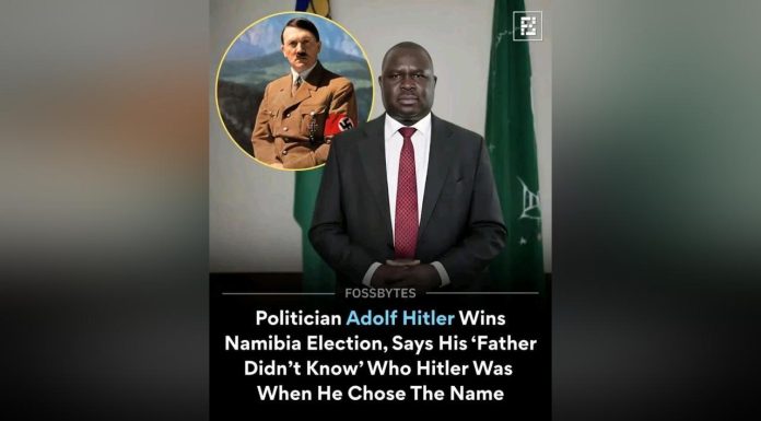 Adolf Hitler Uunona Re-Elected for Fifth Term Adolf Hitler Uunona Re-Elected for Fifth Term