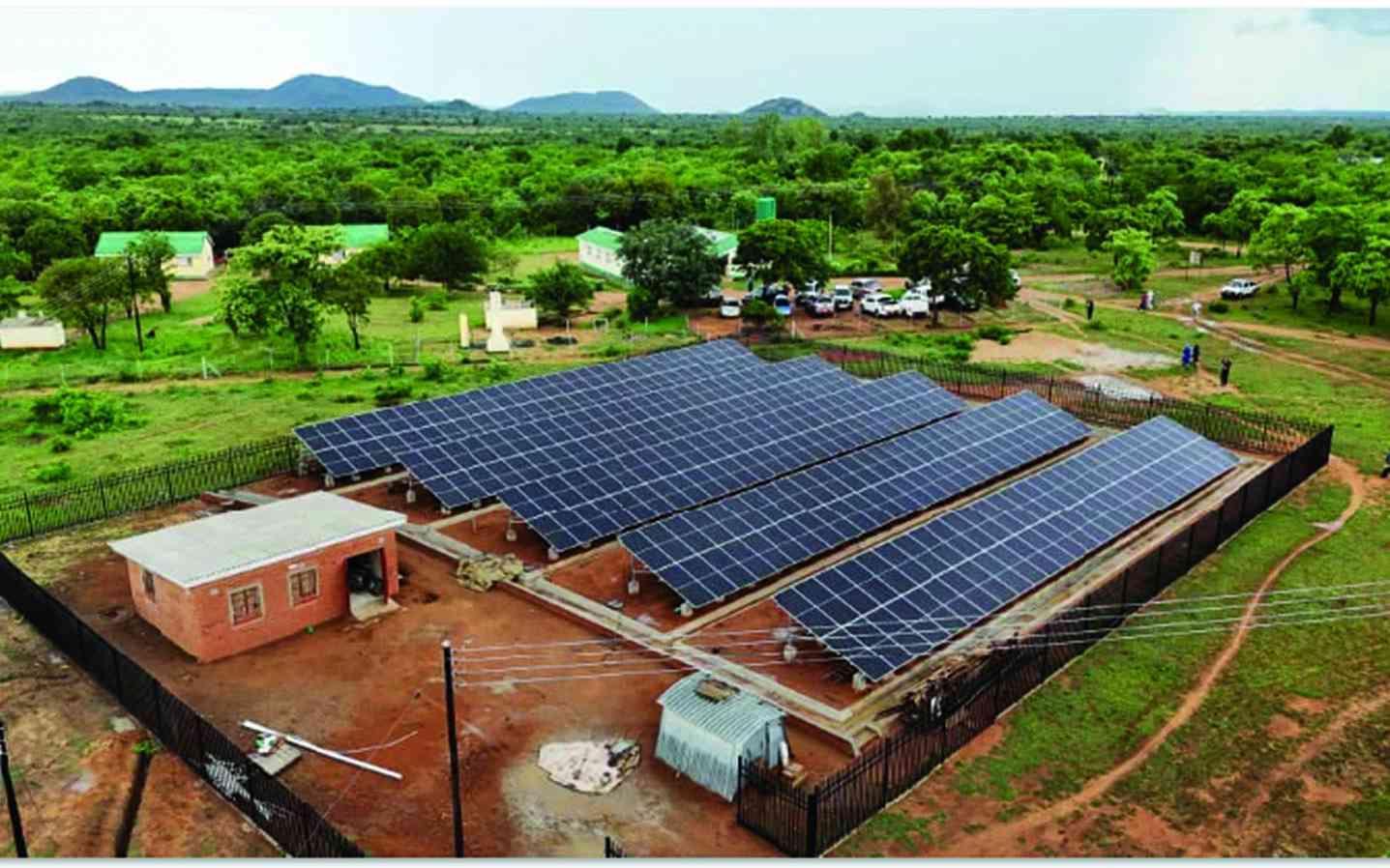 Nzvimbe community solar power projects 94% complete Nzvimbe community solar power projects 94% complete