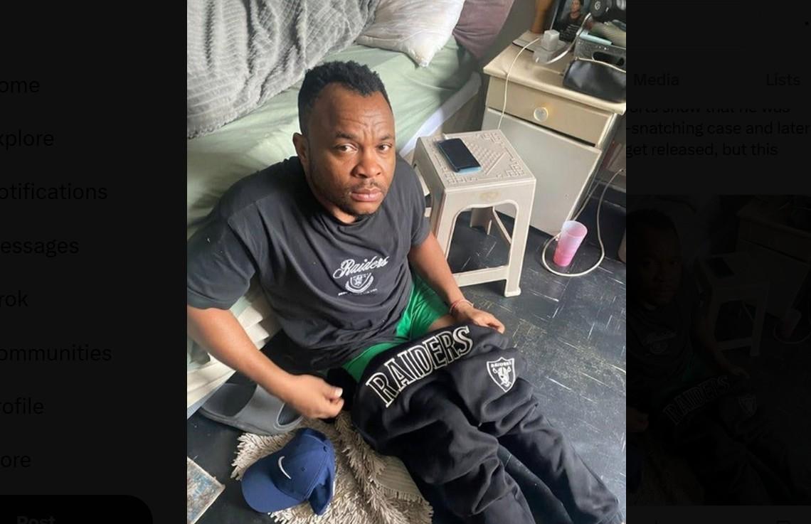 Notorious Zimbabwean Phone Snatcher Arrested In Johannesburg Notorious Zimbabwean Phone Snatcher Arrested In Johannesburg