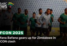 Bafana Bafana gears up for Zimbabwe in AFCON clash Bafana Bafana gears up for Zimbabwe in AFCON clash