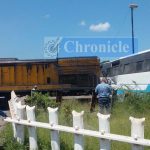 Bus Driver Injured After Attempting To Beat Train At Level Crossing In Hwange Bus Driver Injured After Attempting To Beat Train At Level Crossing In Hwange