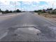 Huge Pothole Appears Near Trabablas Interchange Huge Pothole Appears Near Trabablas Interchange
