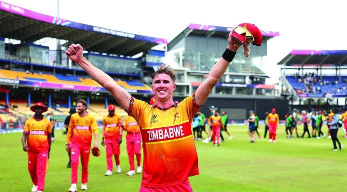 Zim launch Super 8 charge against Ireland Zim launch Super 8 charge against Ireland