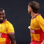 Zimbabwe stun Sri Lanka to finish top of Group B Zimbabwe stun Sri Lanka to finish top of Group B